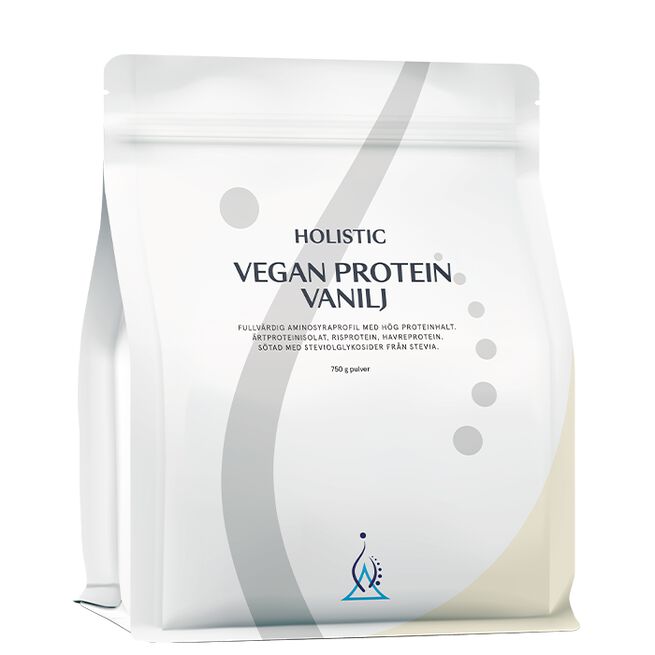 Holistic Veganskt protein vanilj 750 g